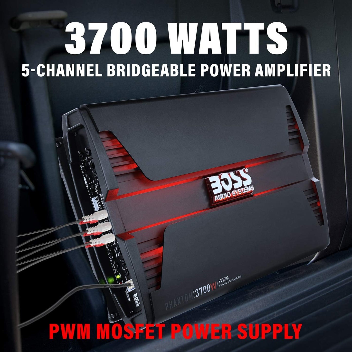 BOSS PV3700 5-Channel Car Amplifier – Power Your Sound