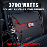 BOSS PV3700 5-Channel Car Amplifier – Power Your Sound