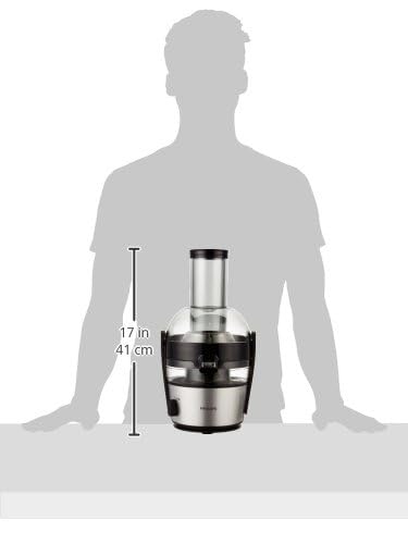 PHILIPS Viva Collection 2L Juicer (Black/Silver)