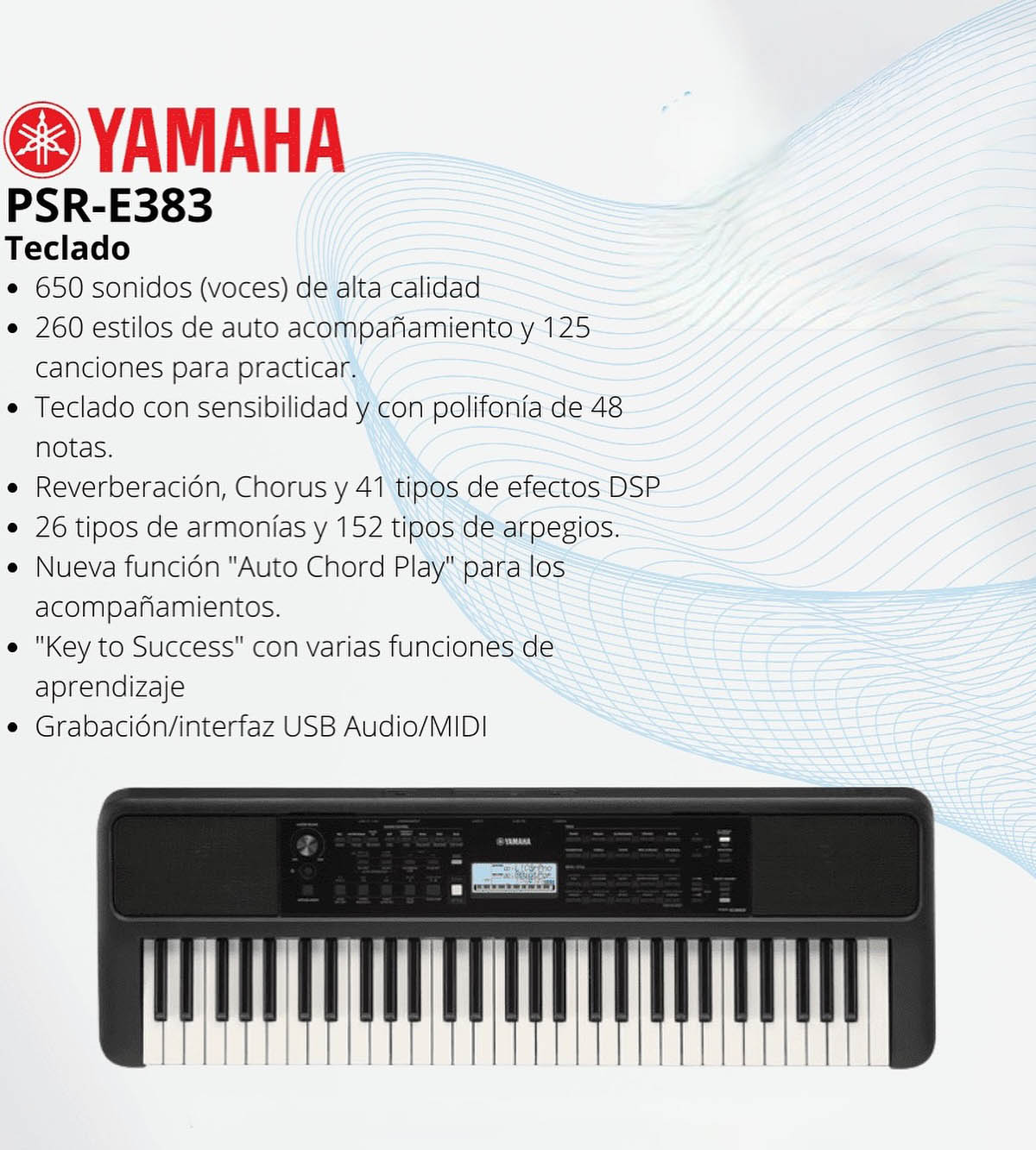 Yamaha 383 Keyboard