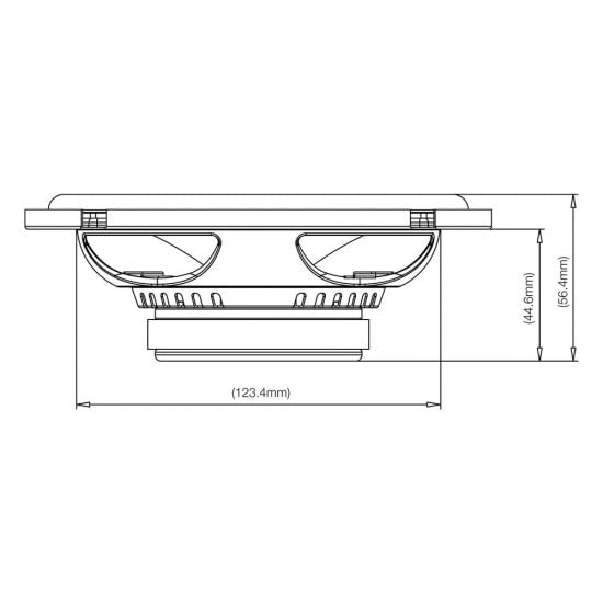 JBL CLUB 9630 6x9" 3-way Coaxial Speaker System