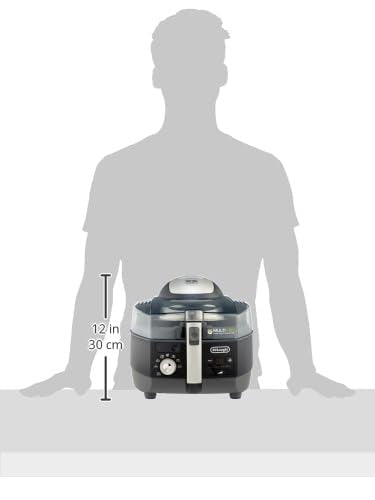 De'Longhi Multicooker and Hot Air Fryer Black, 220-230V 50/60Hz 2300W, ‎FH1396/1.BK