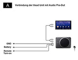 Sony XS-AW8 Compact Powered Subwoofer
