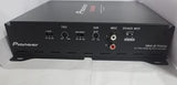 Pioneer Car Amplifier GM-E7002,Number of Channels 2/1 Max Wattage(4 ohms) 125Wx2/500Wx1(Bridge) Rated Power(4 ohms <=1% THD+N) 70Wx2