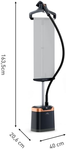 Tefal Pro Style Care IT8480 - Garment Steamer, 2000W, 42g/min Continous Steam, 5 Steam Settings, Refreshes and Sanitizes, Ideal for All Fabrics, Press & Steam Vertical System, Time-Saving
