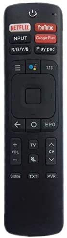 Young Replacement Remote Control for AC/TV New Replacement for Hisense/Sharp ERF3I69H with Voice Remote Control for Hisense TV ERF3A69S ERF3B69 ERF3B69S ERF3I69H 55RG Uhd 4k TV