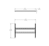 Universalmounts Super Slim Flat Wall Mount for Samsung LG Sony LED TV 65" 70" 75" 77" 79" 80" 82" 85" 86" 88" up to 300 lbs