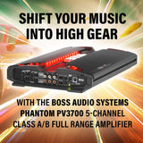 BOSS PV3700 5-Channel Car Amplifier – Power Your Sound