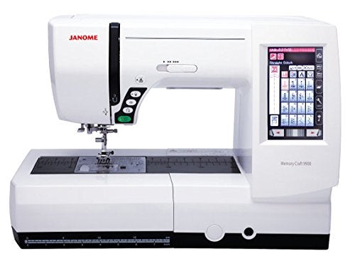 JaNOME MC9900 Computerized Sewing & Embroidery Machine