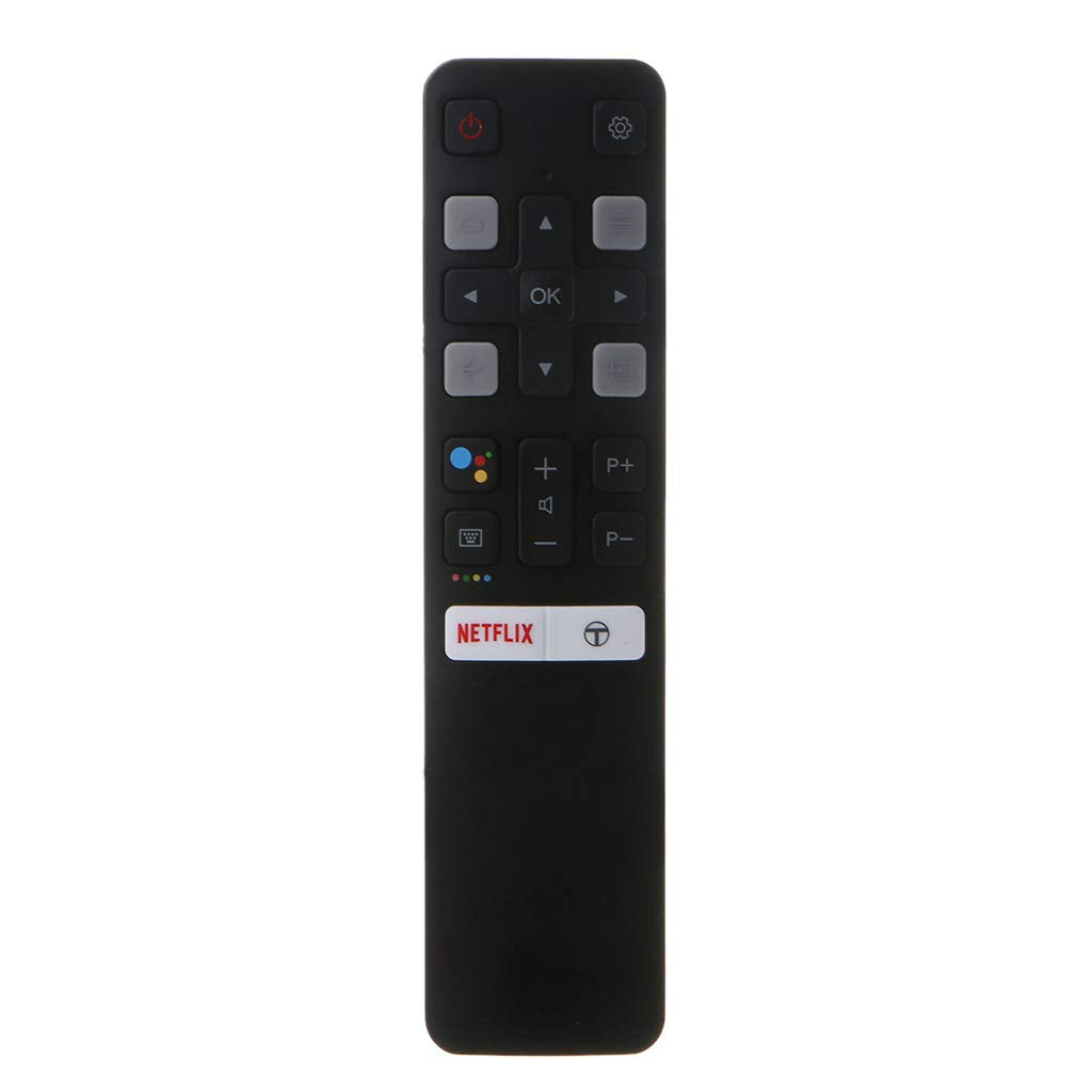 FAIRY RABBIT Voice Remote Control Replaced Universal Controller Rc802V Fmr1 For Tcl Tv 65P8S 49S6800Fs 49S6510Fs,Remote Holder