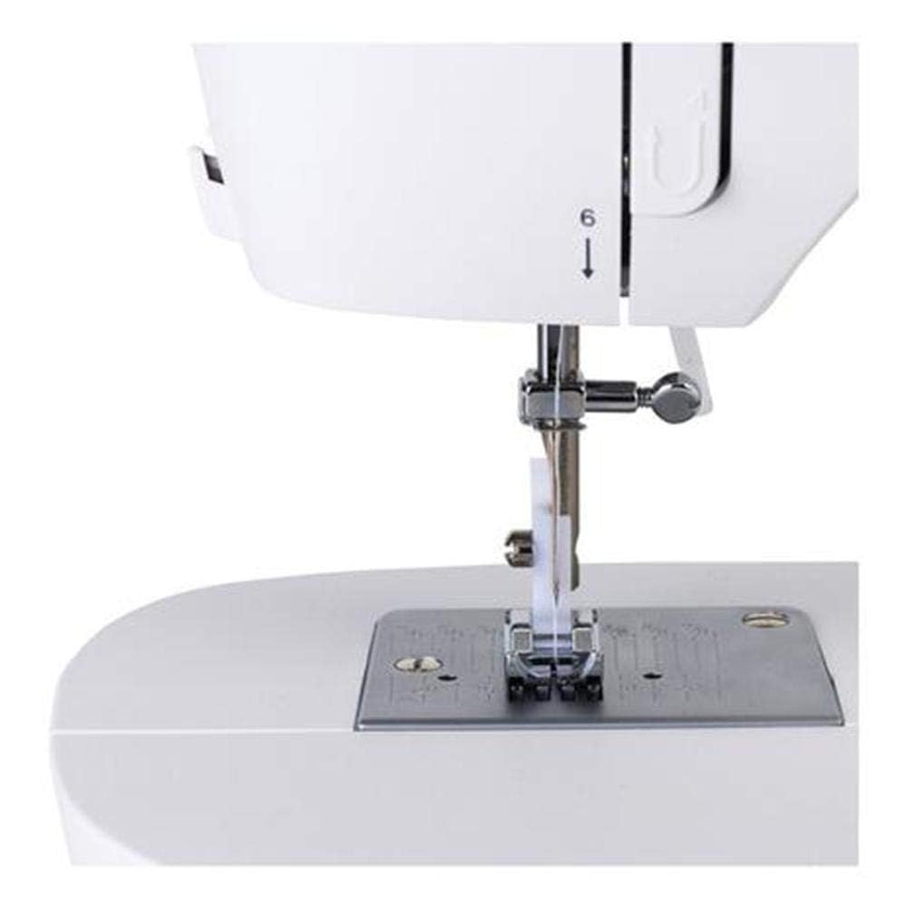 Singer M1605 Domestic Sewing Machine, 6 Built-in Stitches, Easy Stitch Selection, with Front loading Bobbin & Adjustable Thread Tension Dial