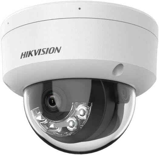 Hikvision DS-2CD1143G2-LIU 4MP AcuSense Fixed Dome IP Camera – Smart Hybrid Light & Built-in Mic | UAE