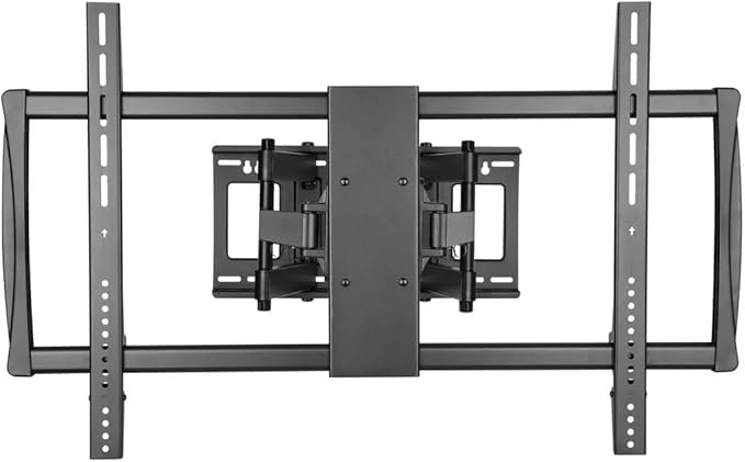 SH-960P Heavy-Duty Full Motion TV Wall Mount for 60–105" Curved & Flat TVs – 80kg Load – Tilt, Swivel, Universal VESA – Black