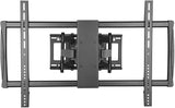 SH-960P Heavy-Duty Full Motion TV Wall Mount for 60–105" Curved & Flat TVs – 80kg Load – Tilt, Swivel, Universal VESA – Black