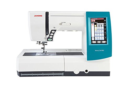 JaNOME MC9900 Computerized Sewing & Embroidery Machine