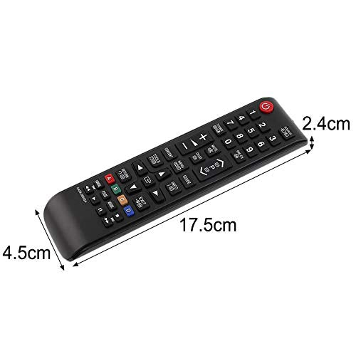 Universal Perfect Replacement Smart Remote Control Super Version For Samsung HD LED TVs AA59-00602A Black