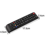 Universal Perfect Replacement Smart Remote Control Super Version For Samsung HD LED TVs AA59-00602A Black
