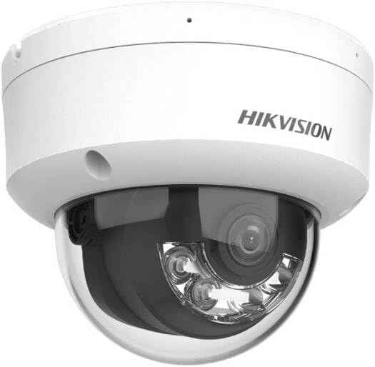 Hikvision DS-2CD1143G2-LIU 4MP AcuSense Fixed Dome IP Camera – Smart Hybrid Light & Built-in Mic | UAE
