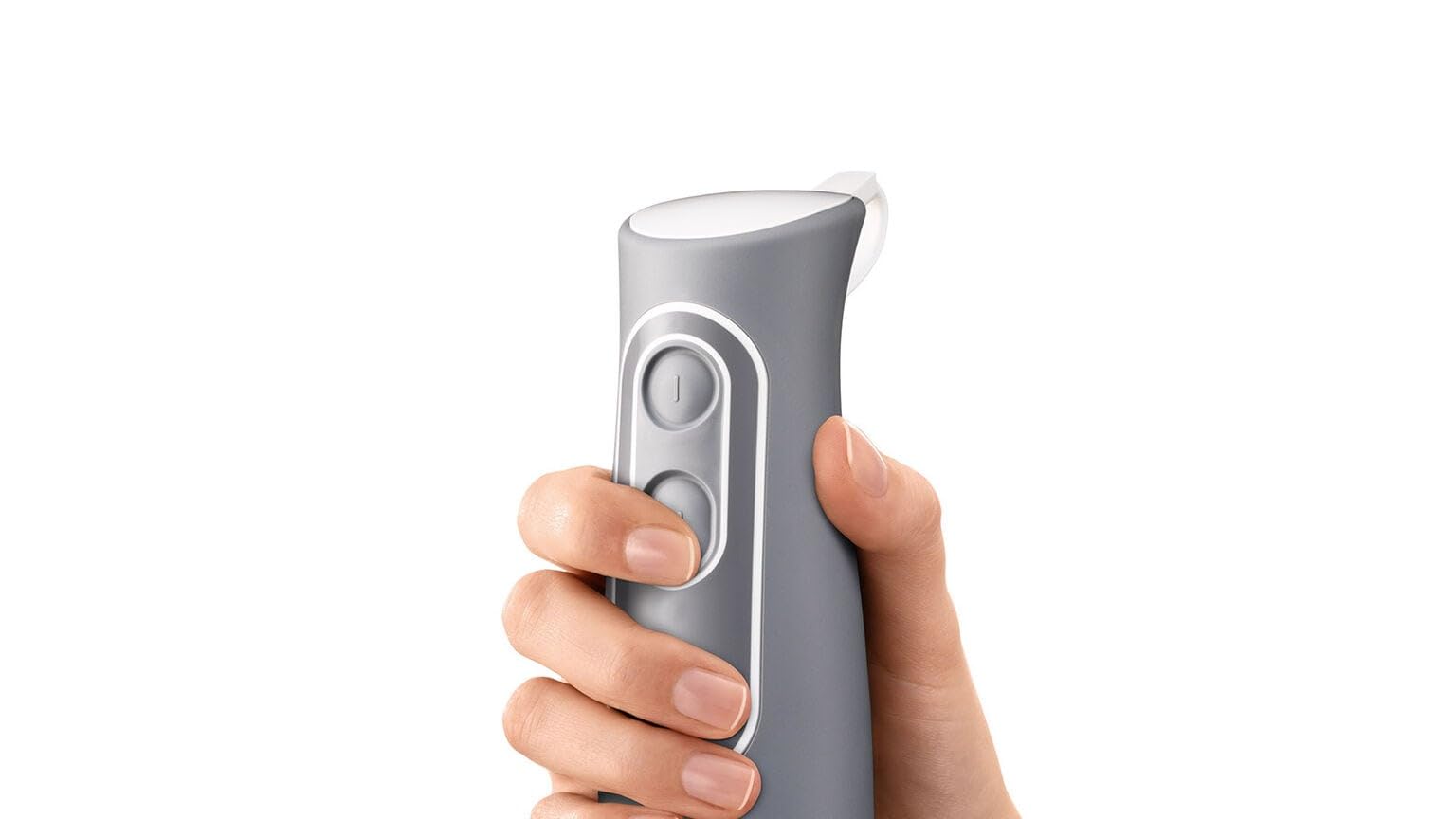 Braun Multiquick MQ535 600-Watt Hand Blender (White and Grey)
