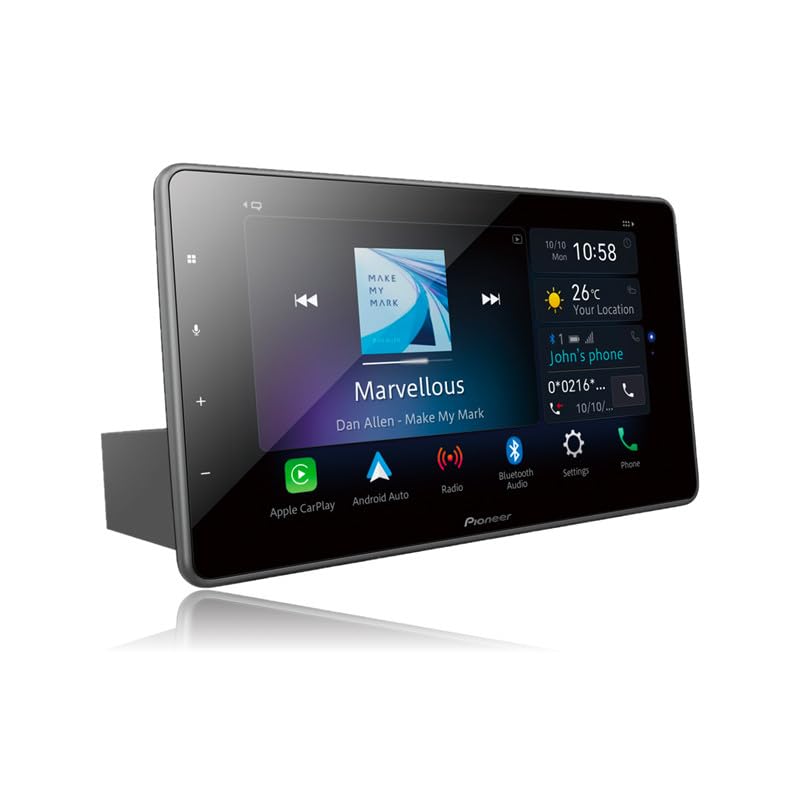 Pioneer DMH-ZF8550BT 9” Capacitive WSVGA Floating Type Touchscreen Display