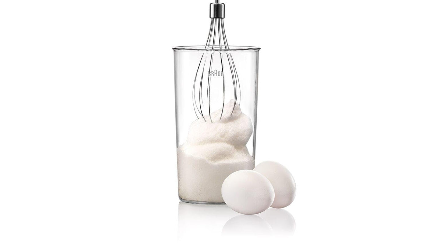 Braun Multiquick MQ535 600-Watt Hand Blender (White and Grey)