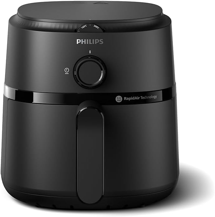Philips Airfryer 1000 Series - 3.2L, 1300W, Rapid Air Technology, Analog, Black - NA110/09