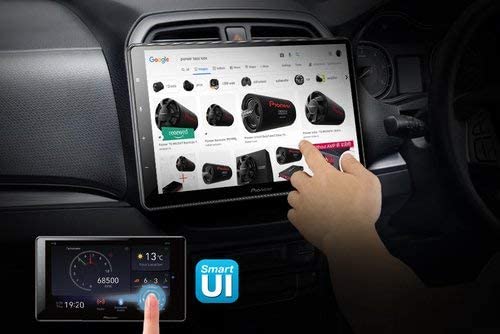 Pioneer DMH-ZF9350BT 9" Floating Hi-Res Audio AV Receiver with Wireless Apple CarPlay and Android Auto