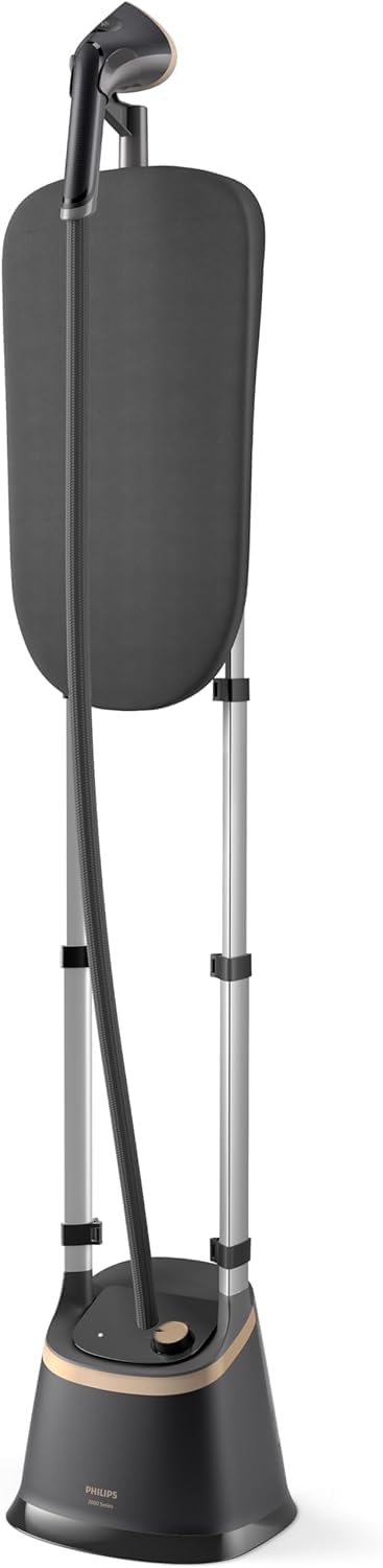 Philips Standing Garment Steamer STE3170/80 – 2000 watts power, MyEssence, Unique tilting style board, 3 steam settings, up to 40 g/min steam output