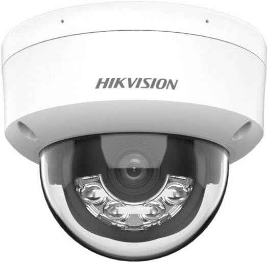 Hikvision DS-2CD1143G2-LIU 4MP AcuSense Fixed Dome IP Camera – Smart Hybrid Light & Built-in Mic | UAE