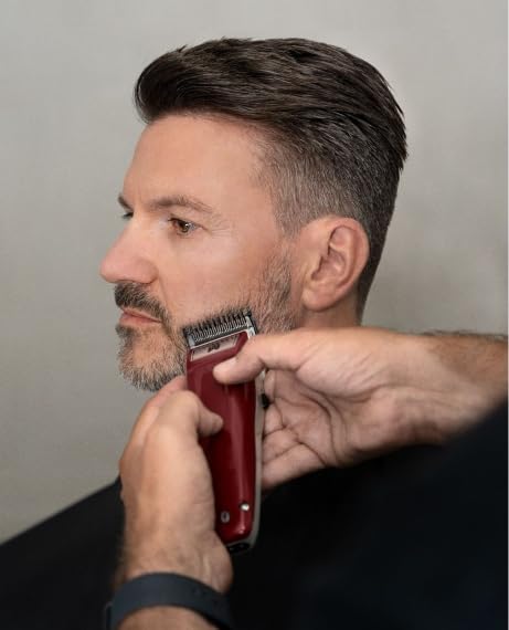 Moser 1400™ 1430-0050 Cordless Professional Hair Clipper for Men | High-grade Stainless Steel blade set | MultiClick Adjustment | 3-Hour Battery Life and Fast Charging, Made in Germany