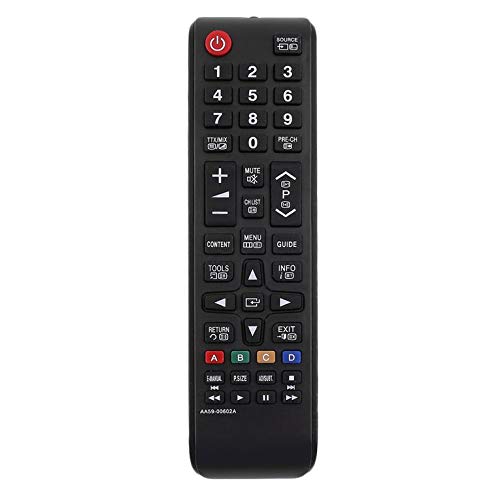 Universal Perfect Replacement Smart Remote Control Super Version For Samsung HD LED TVs AA59-00602A Black