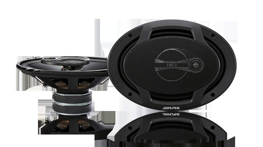 Apline (SPJ-691C3) 400-Watt 6x9-Inches 3-Way Car Audio Speakers