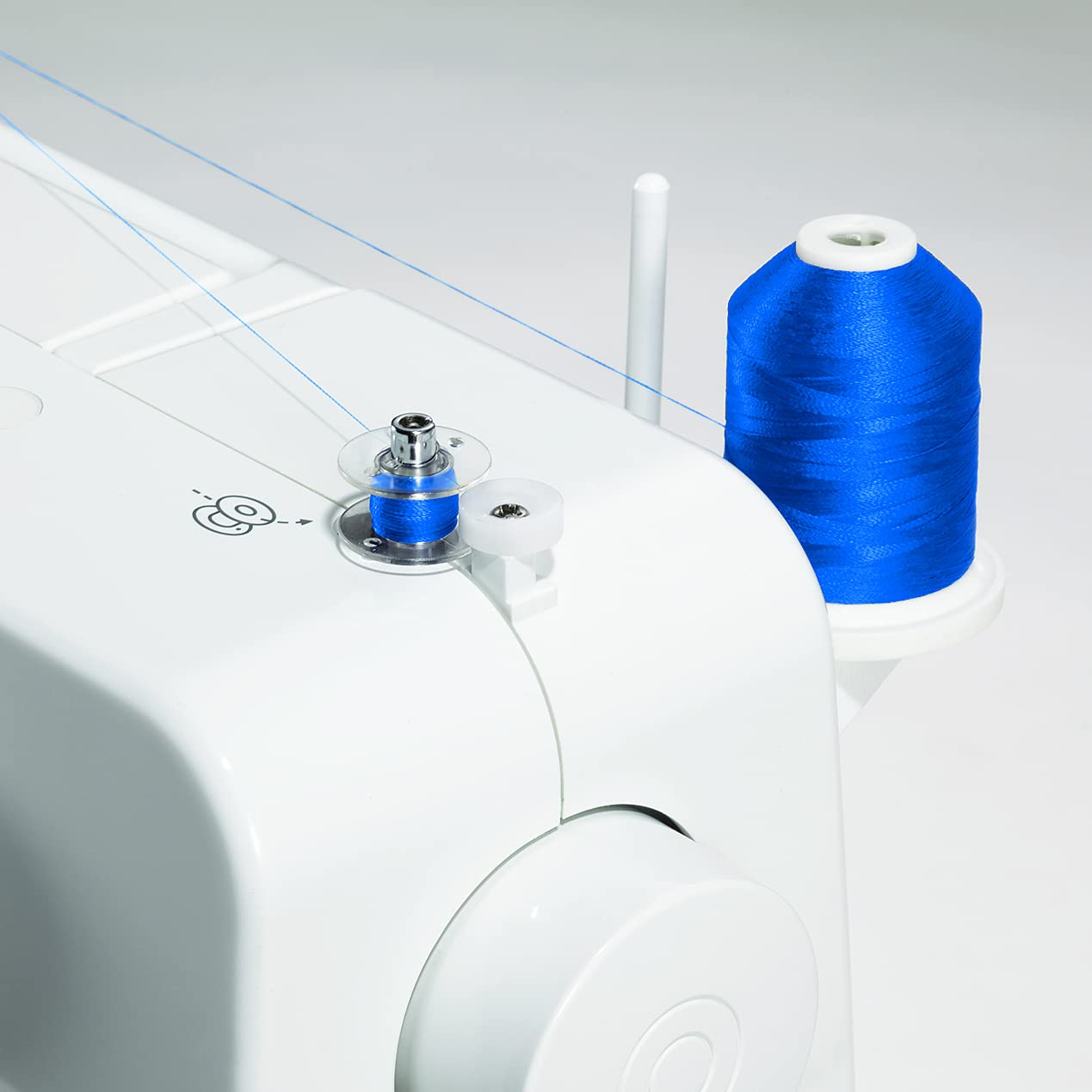 Singer Sewing Machine Quickand Easy Threading, White, SGM-1409