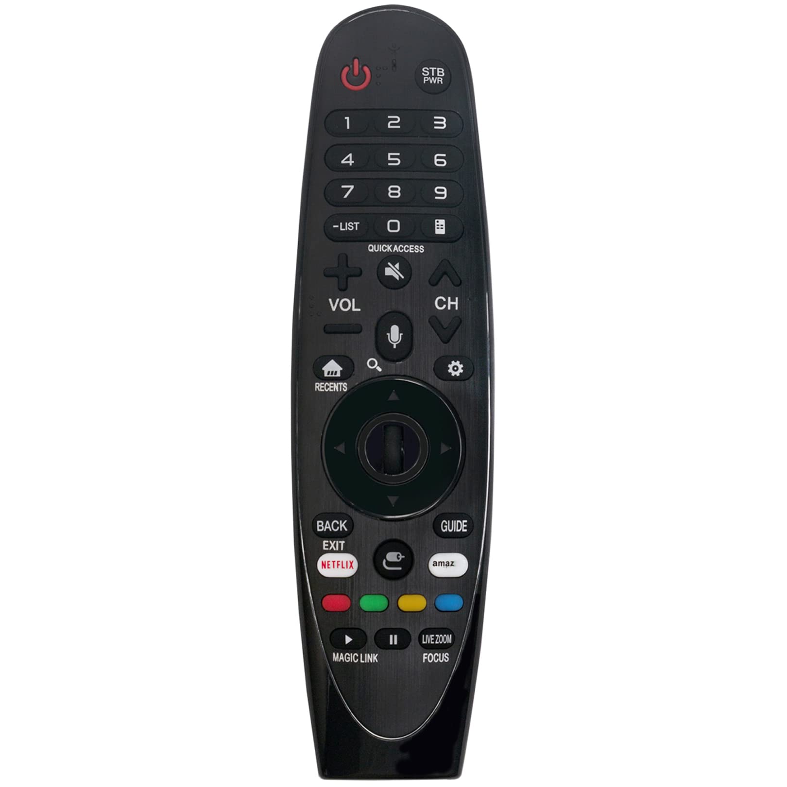 AN-MR650A Replace Remote Control fit for LG Smart TV 43UJ654T 49UJ634V 49UJ7700 55SJ8000 55SJ800A 55SJ8500 55SJ850T 55UJ634V 55UJ6520-UD 55UJ6540-UB 55UJ7700 60SJ8000 65SJ8000 65SJ9500 65UJ7700