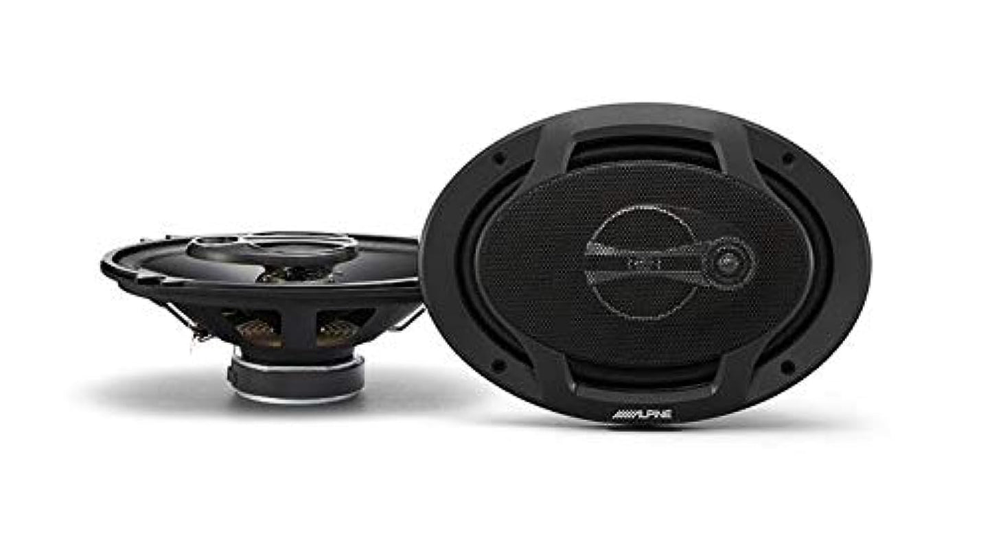 Apline (SPJ-691C3) 400-Watt 6x9-Inches 3-Way Car Audio Speakers