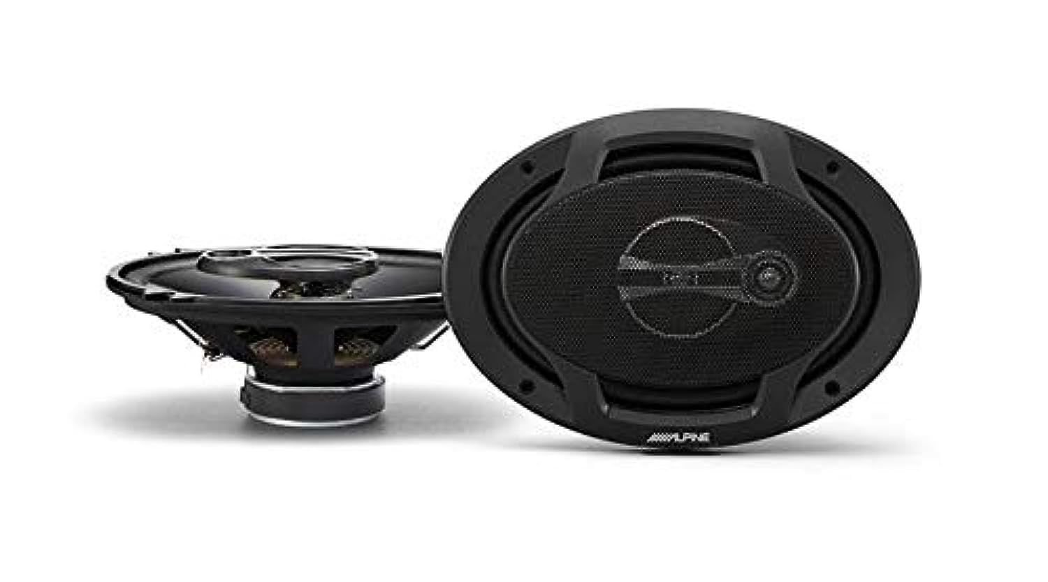 Apline (SPJ-691C3) 400-Watt 6x9-Inches 3-Way Car Audio Speakers