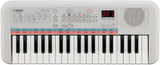 Yamaha Remie PSS-E30 - Portable and Lightweight Keyboard for Young Children, 47 Built-in Voices, 74 Sound Effects and a Quiz Mode, Fun Learning Instrument, in White
