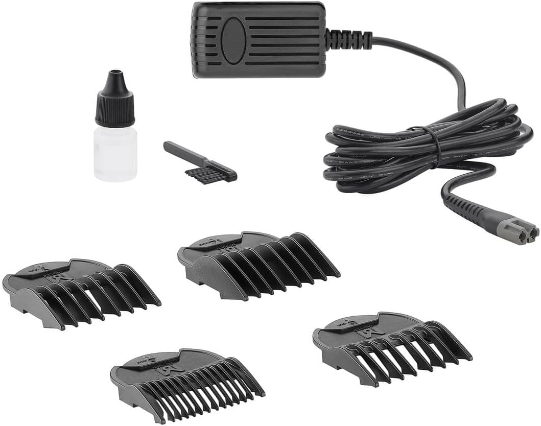 Moser 1400™ 1430-0050 Cordless Professional Hair Clipper for Men | High-grade Stainless Steel blade set | MultiClick Adjustment | 3-Hour Battery Life and Fast Charging, Made in Germany