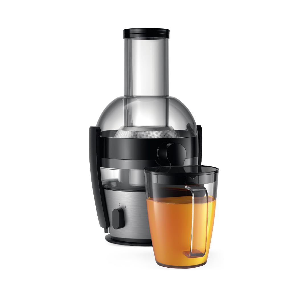 PHILIPS Viva Collection 2L Juicer (Black/Silver)