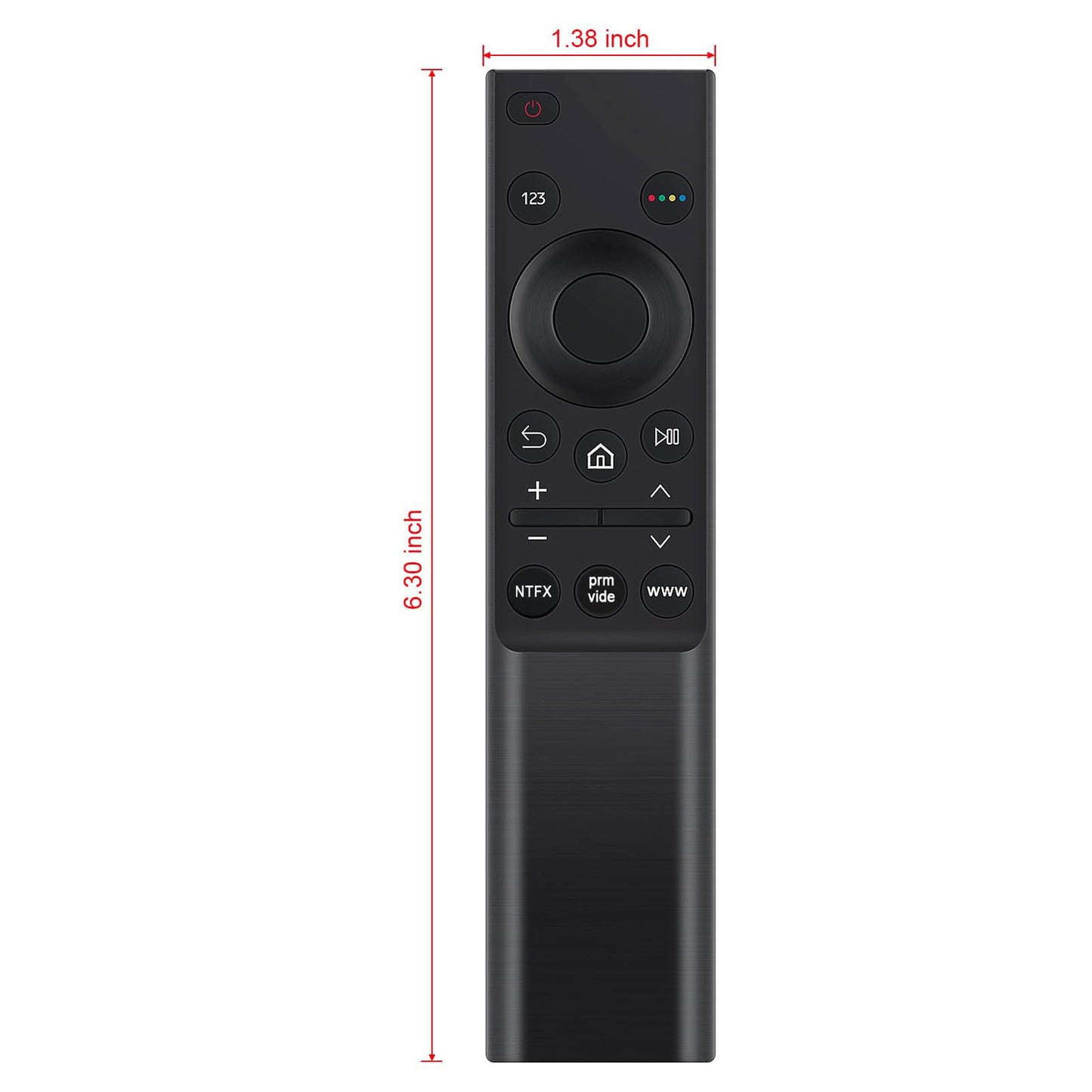 VINABTY BN59-01358D Replaced Remote Control fit for Samsung AU7000 UHD 4K Smart TV (2021) with Netflix Prime-Video Keys
