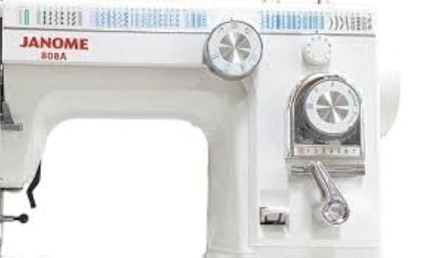 Janome Multi Color Aluminum Sewing Machine 808A