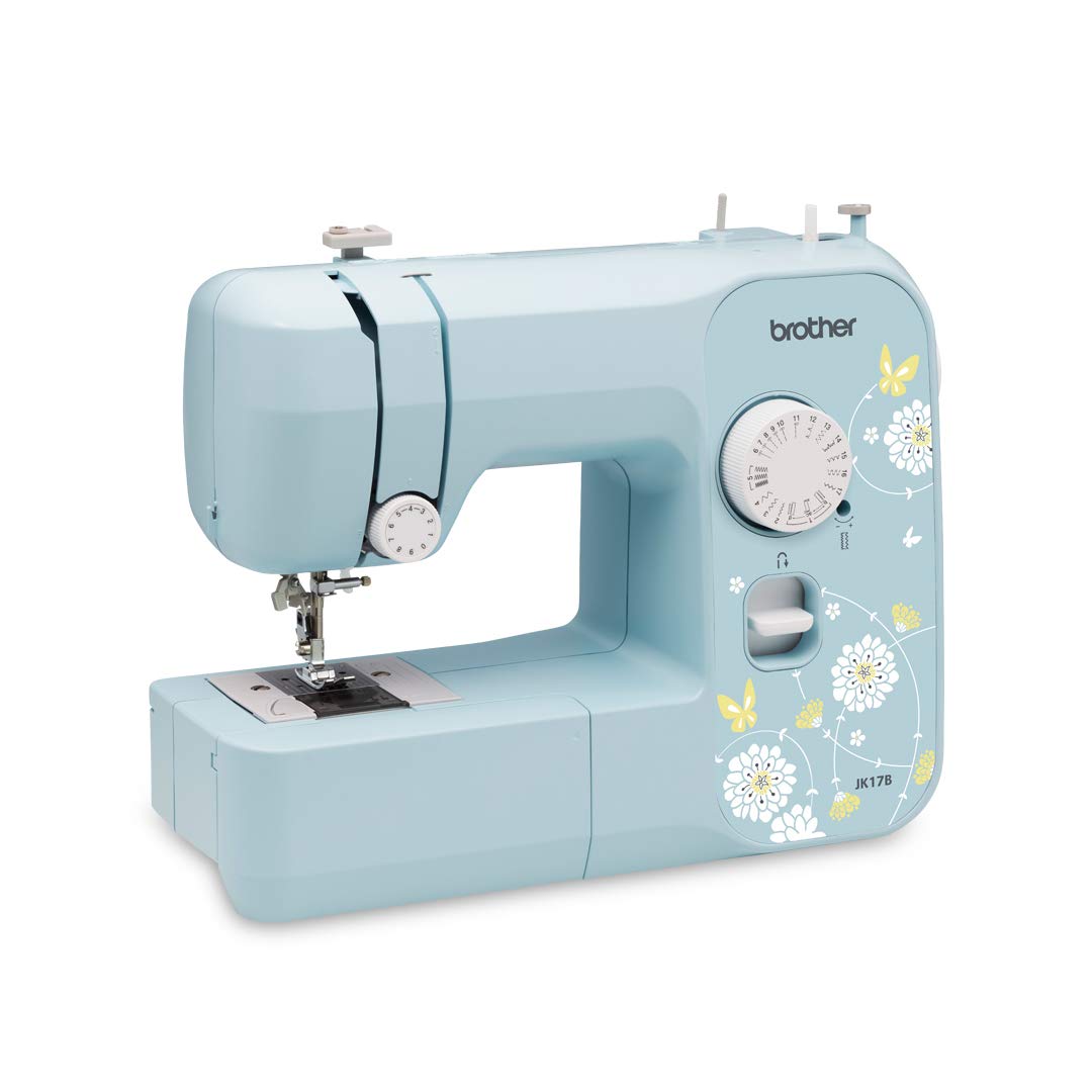 Brother Sewing Machine, JK17B, 17 Stitches, LED Light, Instructional DVD included"Min 1 year manufacturer warranty"