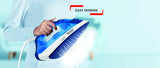 TEFAL Steam Iron | Easy Steam | Iron Steamer | 1200 W | 220 ml | Anti-scale | Non-stick | Blue |2 Years Warranty | FV1941M0
