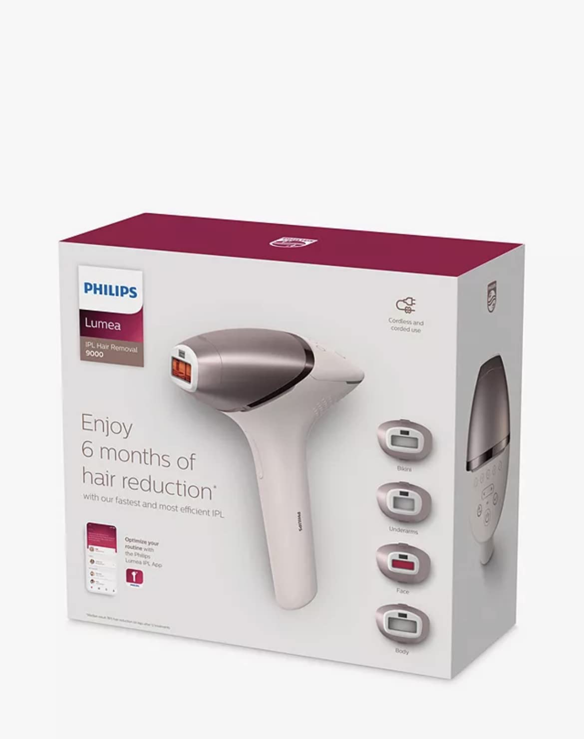 PHILIPS IPL-Haarentferner IPL Haarentferner Lumea Prestige (BRI958 00)