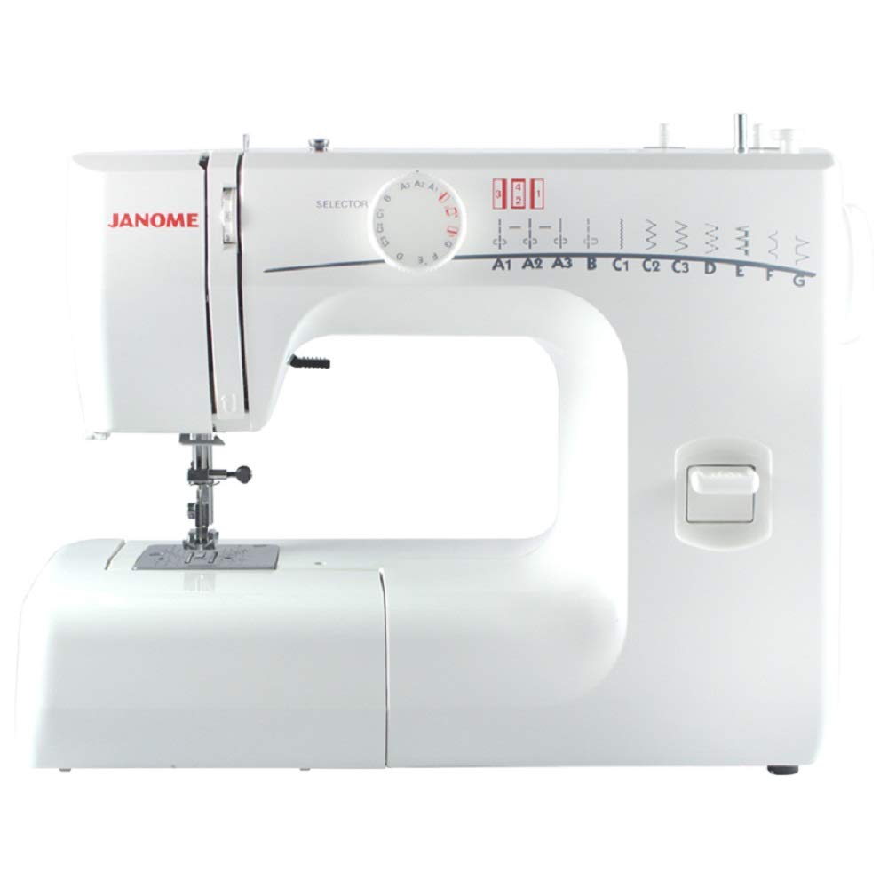 Janome Re1706 Sewing Machine, White