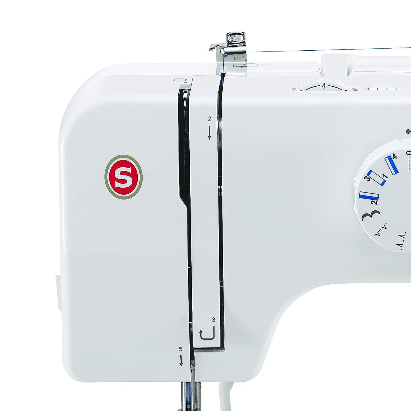 Singer Sewing Machine Quickand Easy Threading, White, SGM-1409