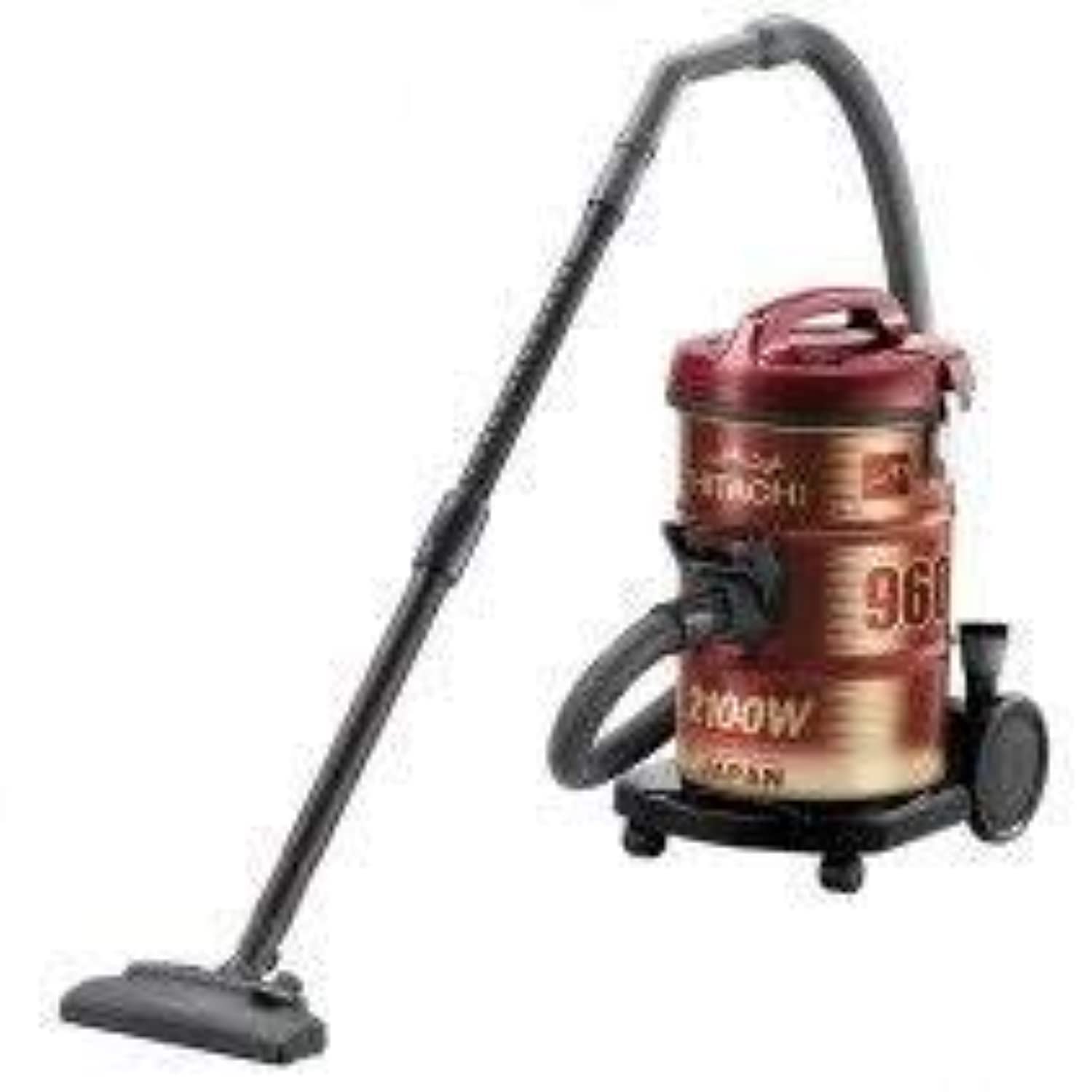 Hitachi CV960Y24CBSWR 21 Liter Corded Canister Vacuum Cleaner Red