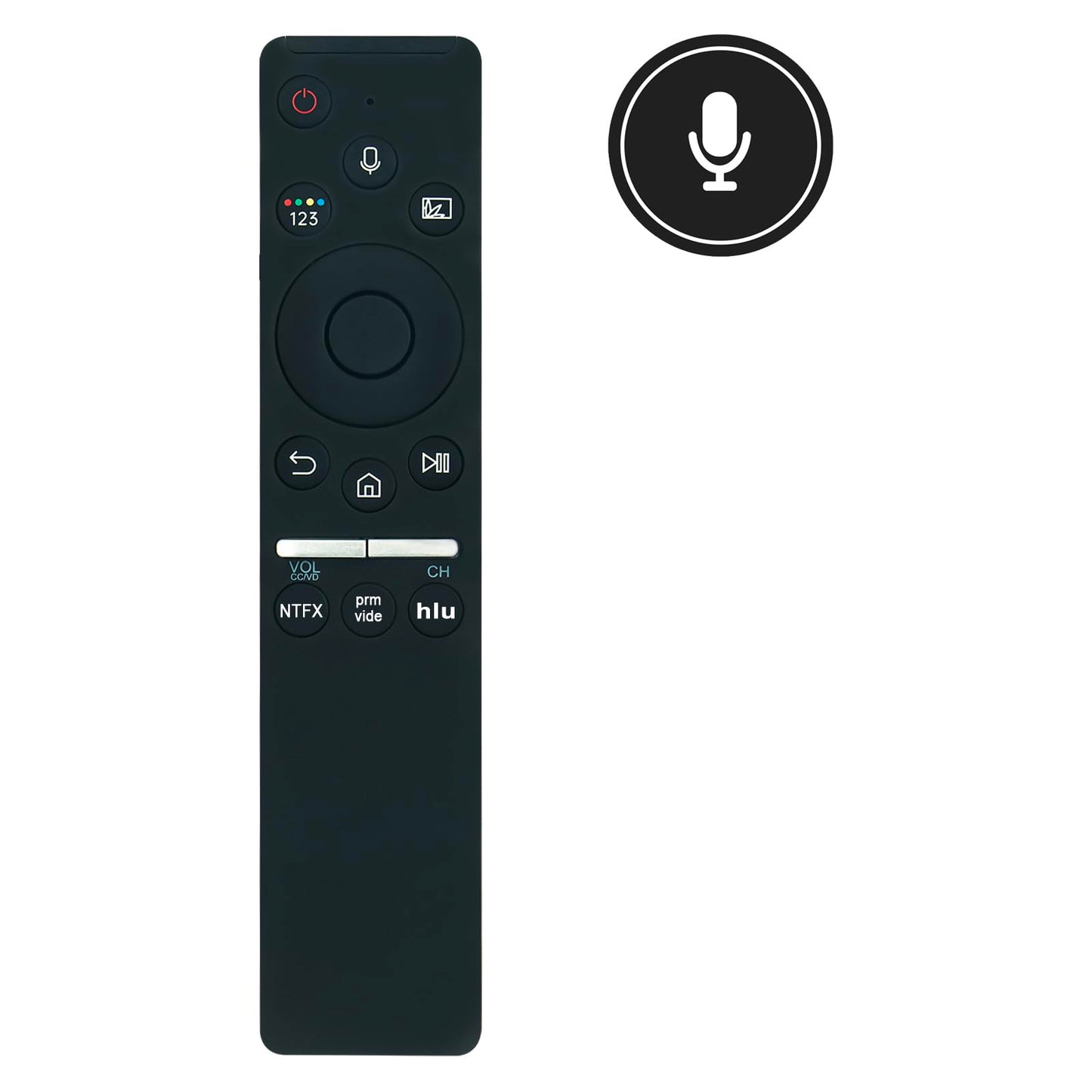 New Replaced Voice Remote fit for Samsung Smart TV Q90 Q90R QLED TV QN55Q90RA QN55Q90 QN65Q90RA QN65Q90 QN65Q90RAFXZA QN75Q90RA QN75Q90 QN75Q90RAFXZA QN82Q90RA QN82Q90 QN82Q90RAFXZA QN65Q90RAFXZC