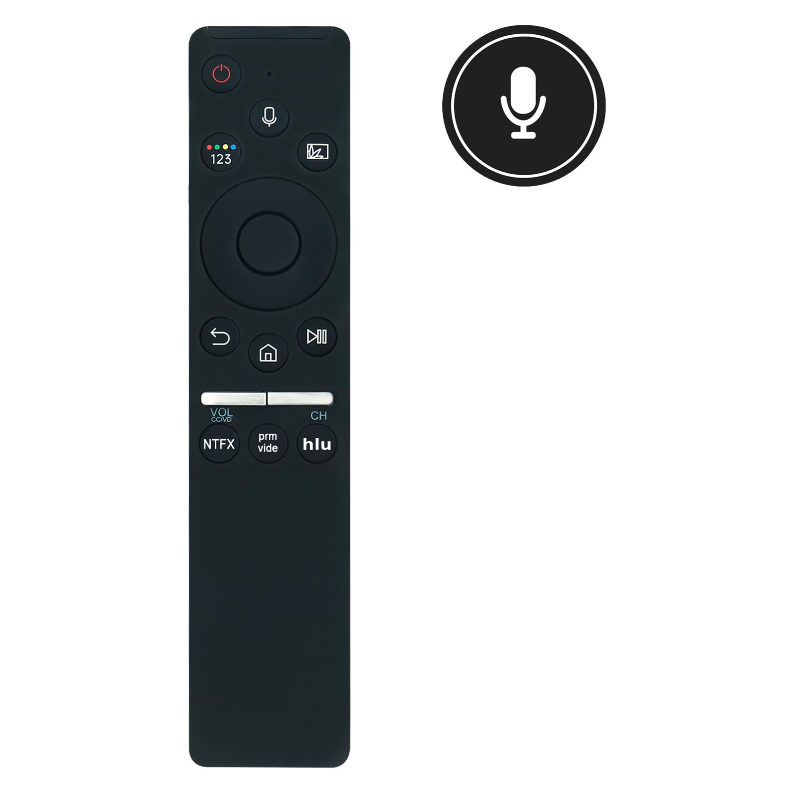 New Replaced Voice Remote fit for Samsung Smart TV Q90 Q90R QLED TV QN55Q90RA QN55Q90 QN65Q90RA QN65Q90 QN65Q90RAFXZA QN75Q90RA QN75Q90 QN75Q90RAFXZA QN82Q90RA QN82Q90 QN82Q90RAFXZA QN65Q90RAFXZC