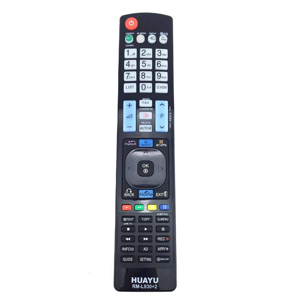SAMBA-Remote Controls - Remote Control Suitable for for Lg TV AKB73756502 42LA667 42LA6678AEU 42LA667S 42LA690 Huayu (L930)